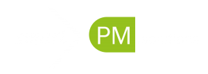 smartPM.solutions Logo for dark background 1500x537