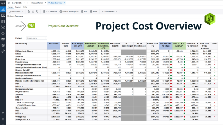 Project Cost Overview